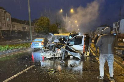 Pamukova Sakarya yolu üzerinde son dakika kaza haberi