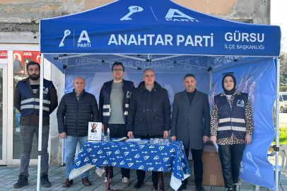 ANAHTAR PARTİ GÜRSU İLÇE BAŞKANI SÜLEYMAN AĞIRMAN