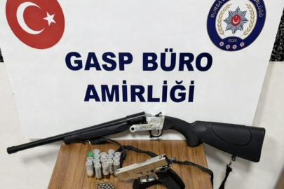 30 Saatlik Kamera ve Saha Çalışması Sonucu Kuyumcuya Silahlı Yağma Girişiminin Şüphelisi Yakalandı.