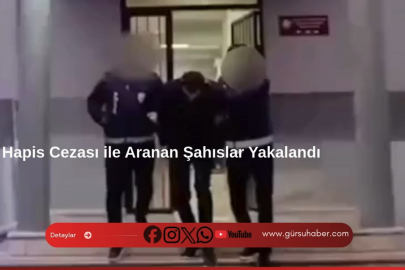 Bursa’da 5 Yıl ve 6 Yıl 3 Ay Hapis Cezası ile Aranan Şahıslar Yakalndı