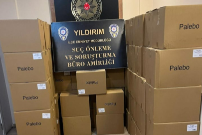 Bursa'da Kaçak Sigara İmalathanesine Operasyon