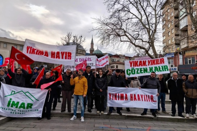 “Evlerimize Kepçe Göndermeyin!”