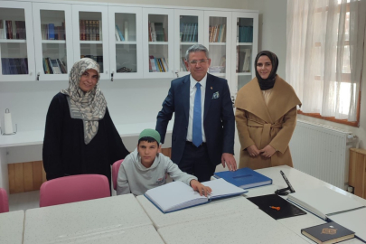 Türk Diyanet Vakıf-Sen Genel Sekreteri Hilmi Şanlı: “Görme engelli kardeşlerimizin Kur’an öğrenme azmi takdire şayandır”