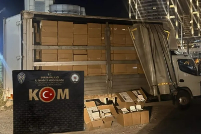 Bursa'da dev kaçakçılık operasyonu! Tam 3 milyon adet yakalandı