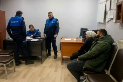 Bursa'da zabıtalardan dilenci operasyonu!