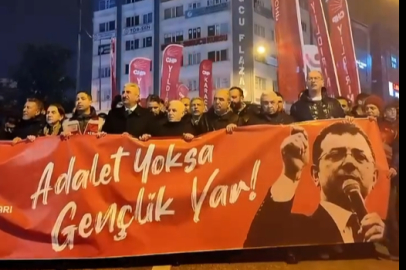 Ekrem İmamoğlu İçin Özgürlük ve Adalet Yürüyüşü