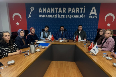 Osmangazi'de A Harekat! Anahtar Parti Osmangazi İlçe Başkanı İsmail Demir