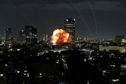 İran vurdu, İsrail karanlığa gömüldü...