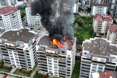 Bursa'da Korkutan Yangın