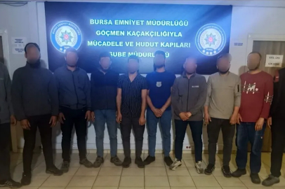 Bursa'da 12 bin TL'ye insan kaçakçılığı!