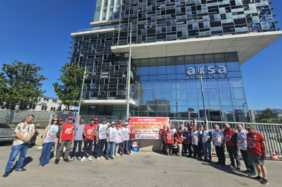 AKSA BURSAGAZ DİRENİŞİNDE 27. GÜN: "İŞİMİZİ VE SENDİKAL HAKLARIMIZI İSTİYORUZ"